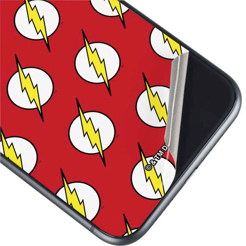 DC Comics The Flash Logo Pattern iPhone 11 Skin